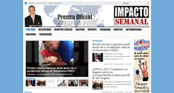 Desktop Screenshot of impactosemanal.com